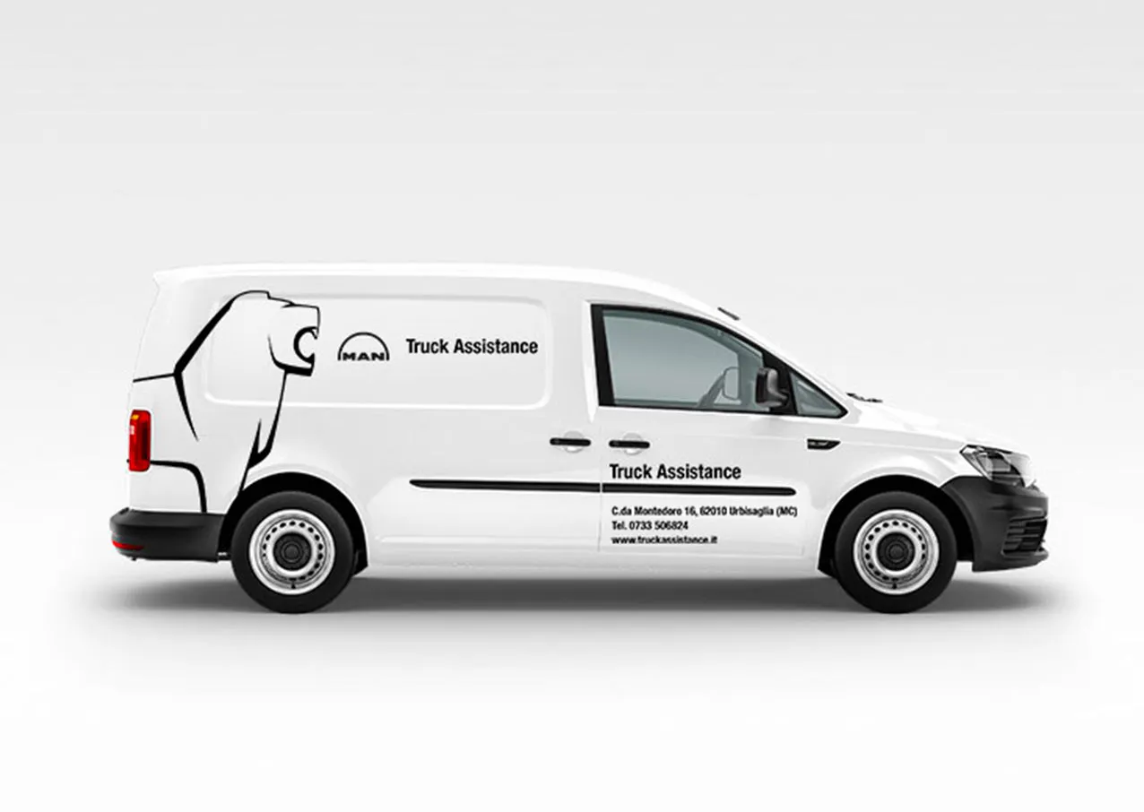Studio grafico furgone
