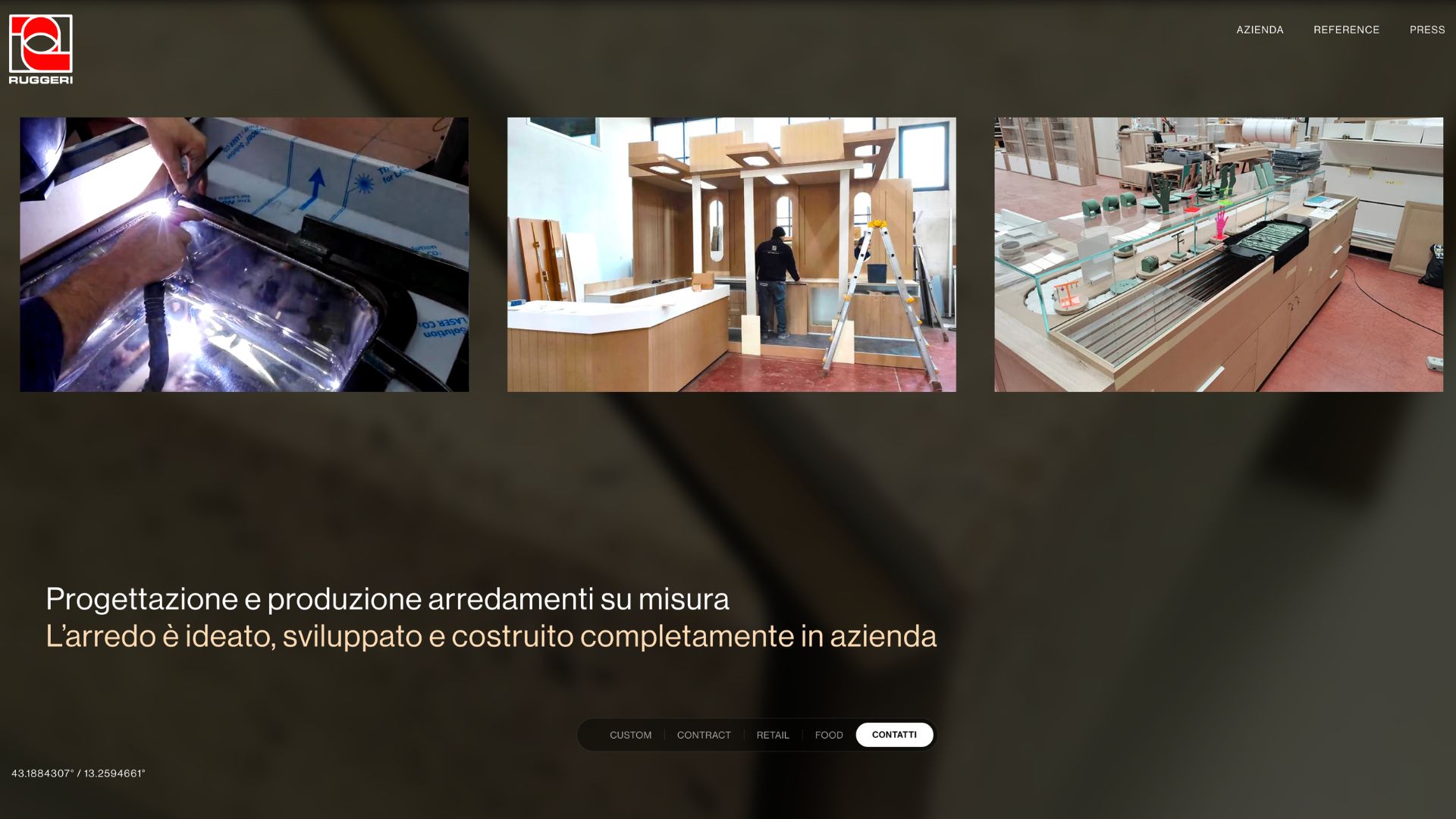 Creazione sito web ruggeri