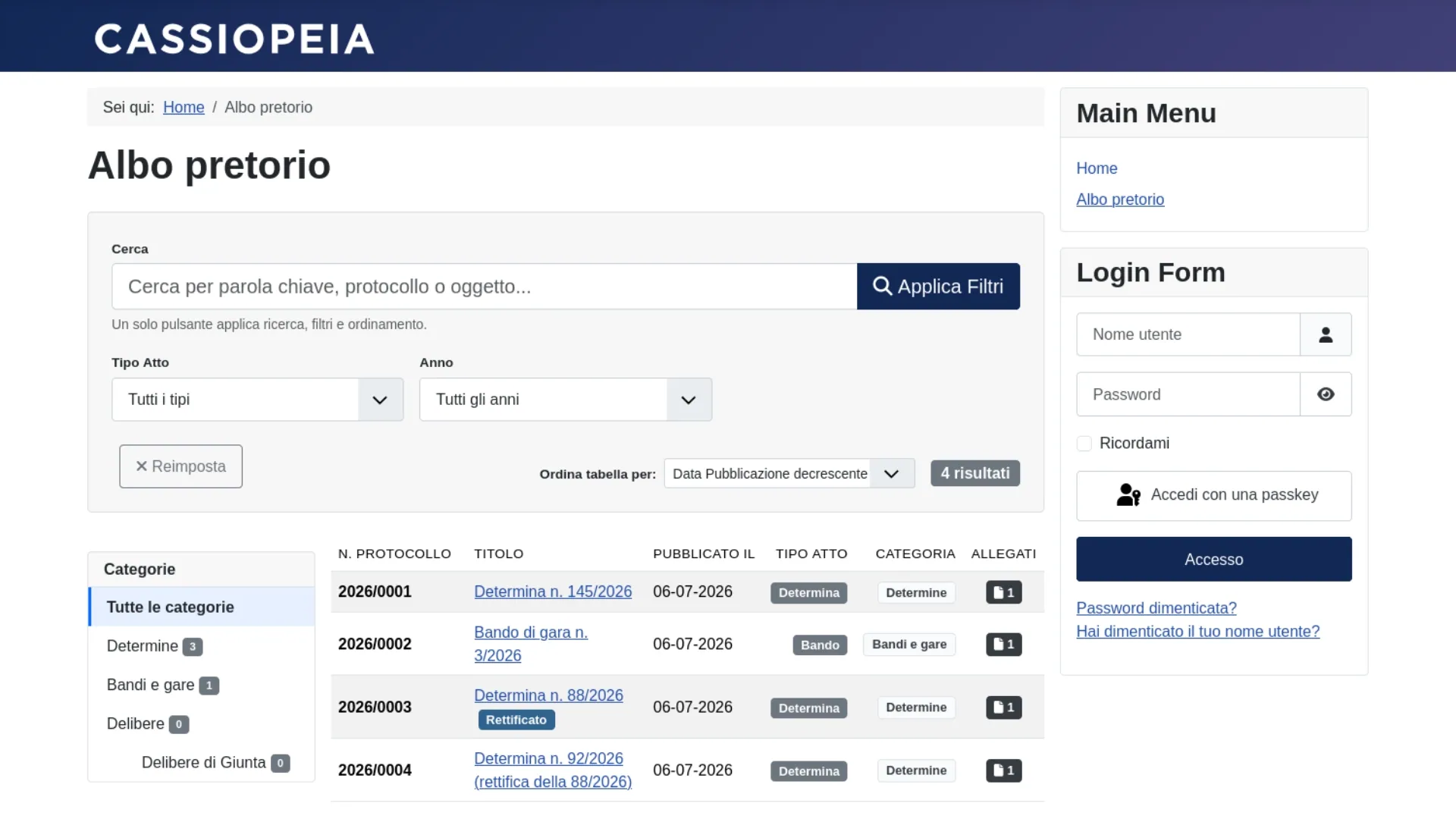 Albo Pretorio Online: componente open source Joomla per gli enti pubblici.