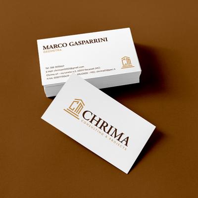 Mockup Bligliettini Da Visita Chrima
