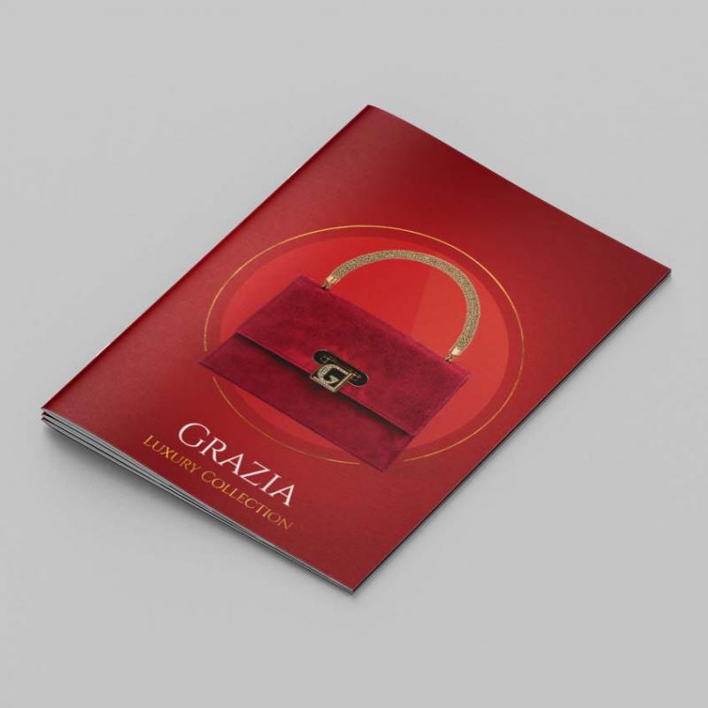 Portfolio realizzazione catalogo, brochure - Grazia Made in Italy